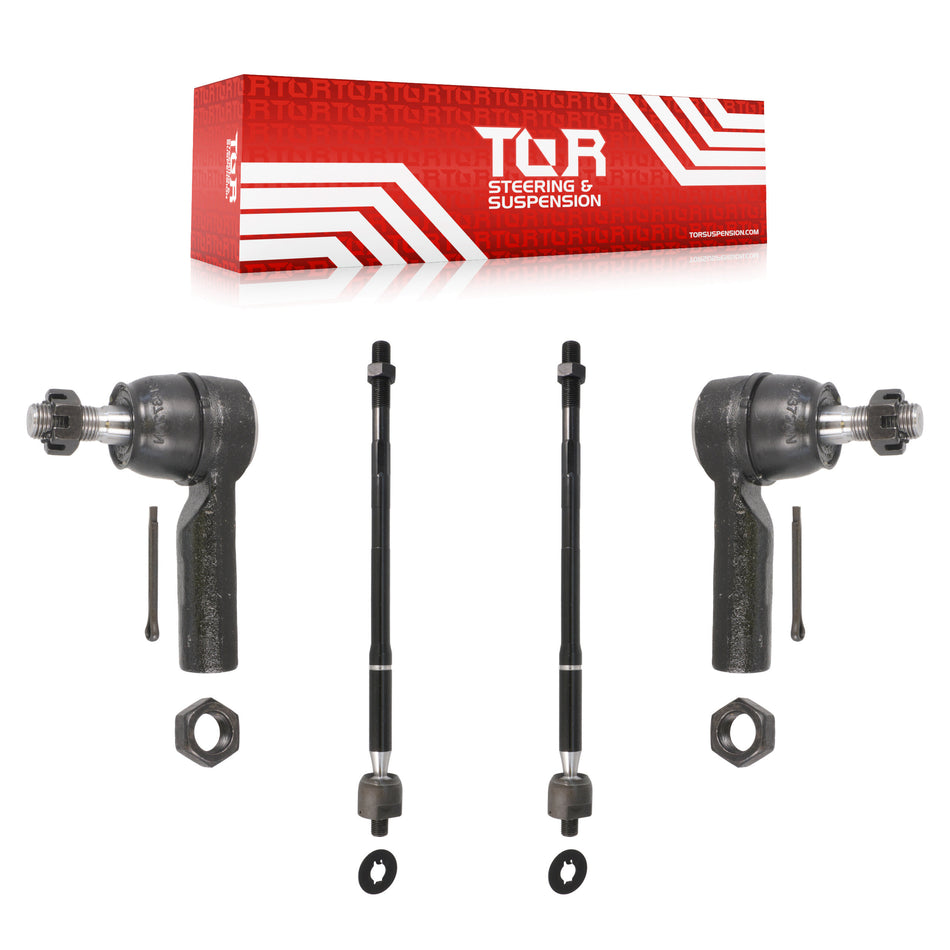 Front Steering Tie Rod End Kit For Toyota Matrix Pontiac Vibe KTR-101896
