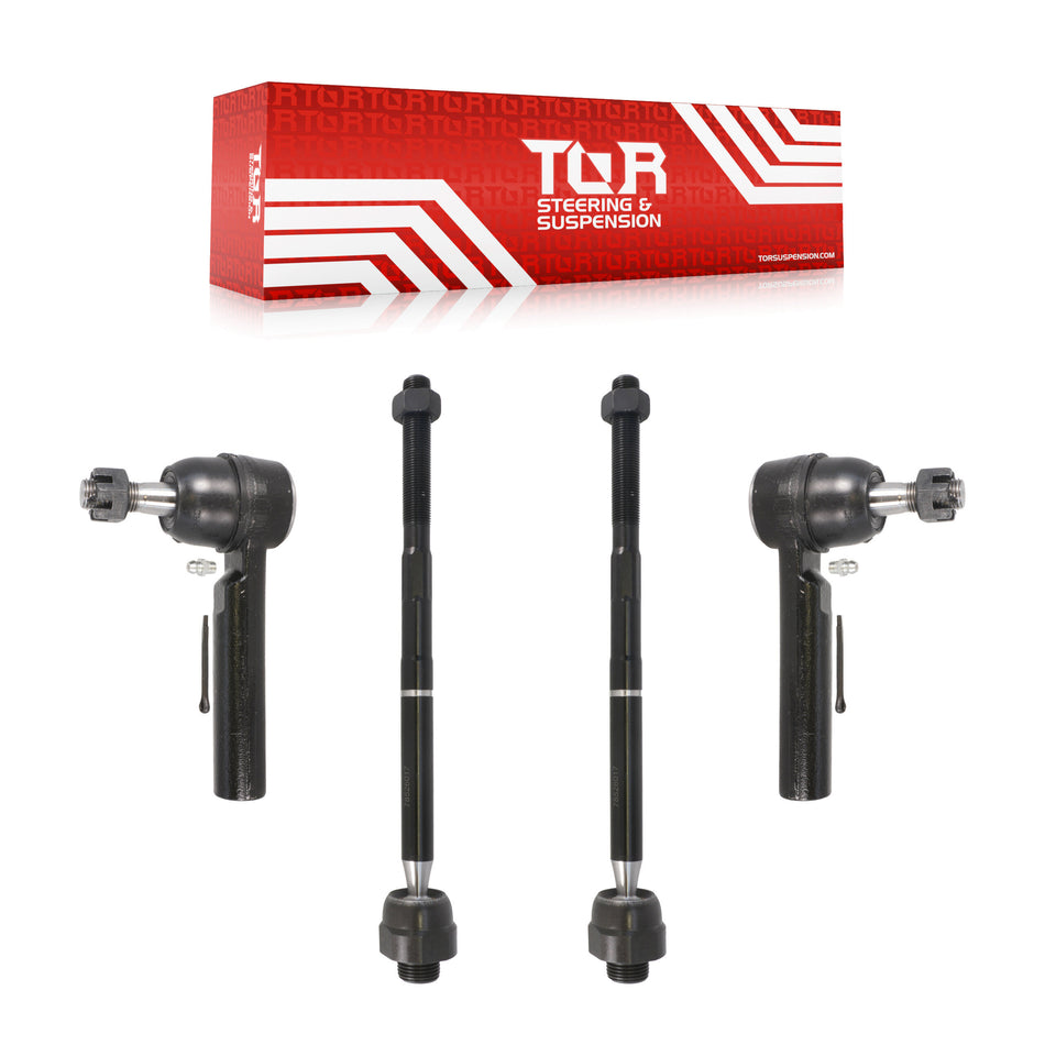 Front Steering Tie Rod End Kit For Chevrolet Silverado 1500 GMC Sierra Tahoe Suburban Yukon Cadillac XL Avalanche Escalade ESV EXT KTR-101898