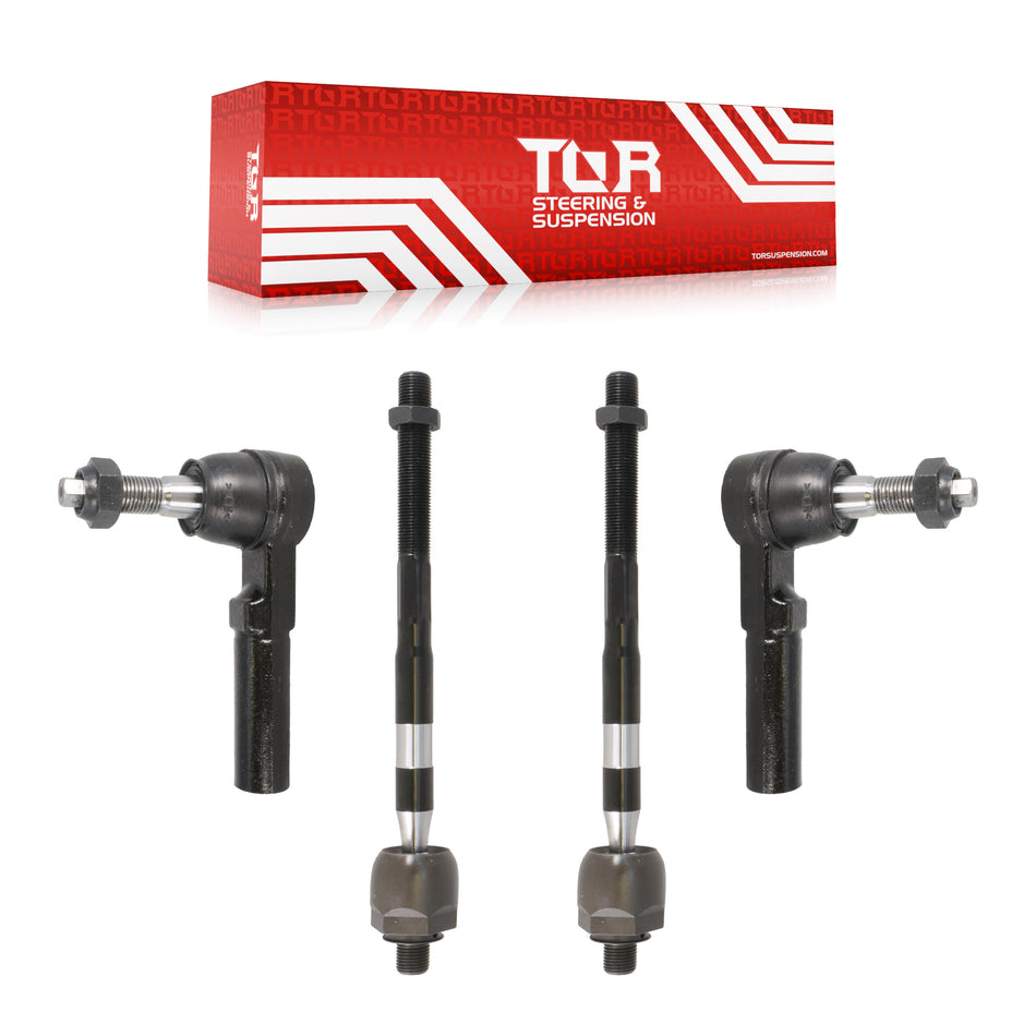 Front Steering Tie Rod End Kit For Chevrolet Colorado GMC Canyon Isuzu i-370 KTR-101913