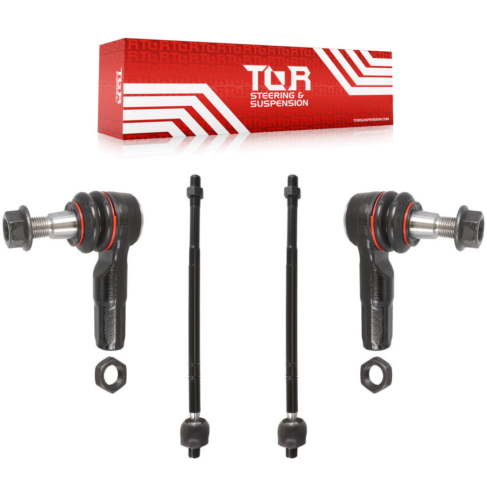 Front Steering Tie Rod End Kit For Sprinter 2500 Mercedes-Benz 3500 Freightliner Dodge 3500XD KTR-101947