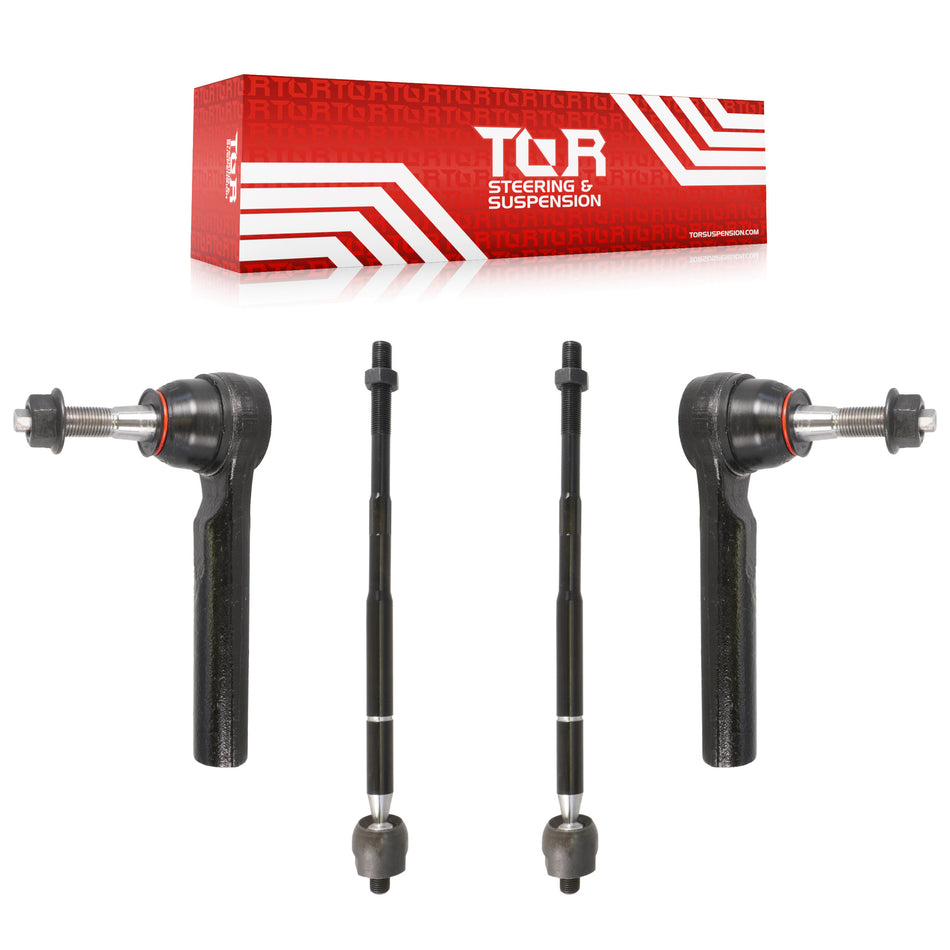 Front Steering Tie Rod End Kit For Dodge Grand Caravan Chrysler Town & Country Ram C/V KTR-101953