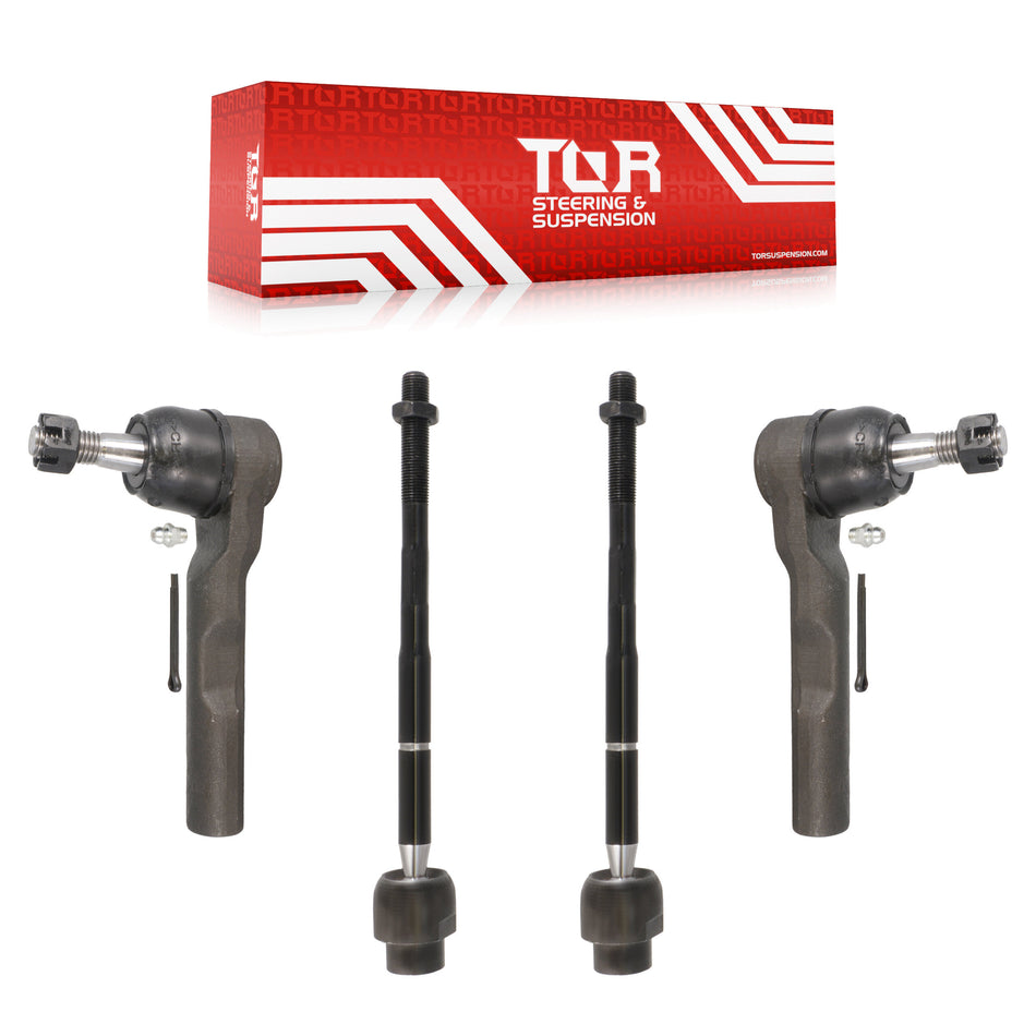 Front Steering Tie Rod End Kit For Chevrolet Malibu Pontiac G6 Saturn Aura KTR-101984