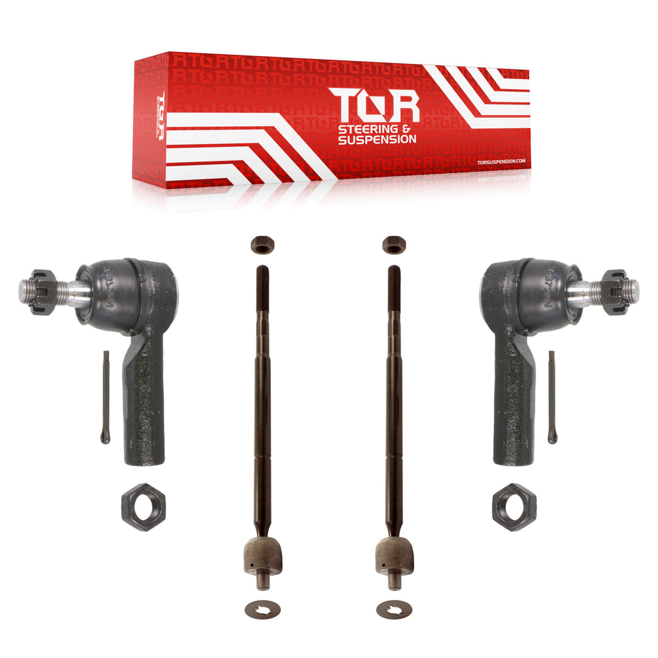 Front Steering Tie Rod End Kit For 2003-2006 Toyota Matrix Pontiac Vibe AWD KTR-101985