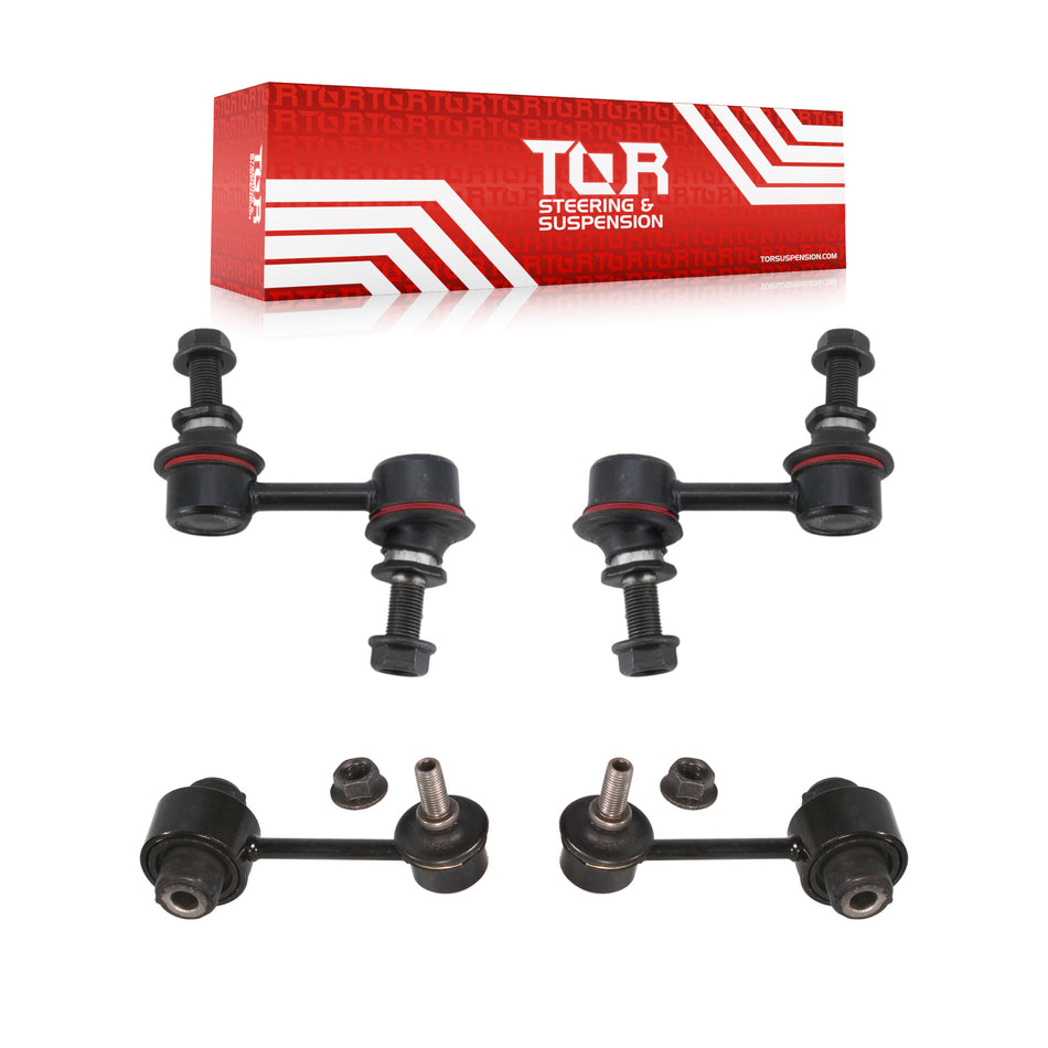 Front Rear Suspension Stabilizer Bar Link Kit For 2015-2019 Subaru WRX STI KTR-102046