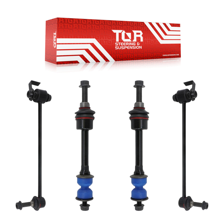 Front Rear Suspension Stabilizer Bar Link Kit For Ram 1500 Dodge RWD KTR-102052