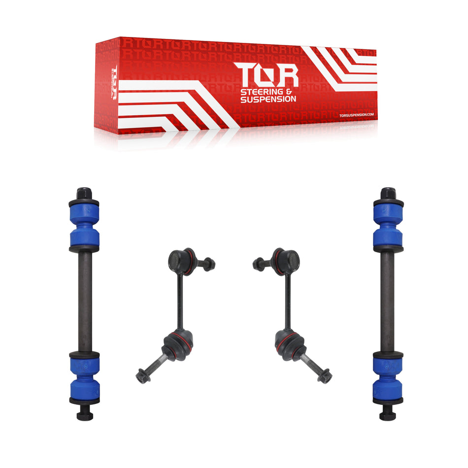 Front Rear Suspension Stabilizer Bar Link Kit For Ford Crown Victoria Mercury Grand Marquis Lincoln Town Car Marauder KTR-102088