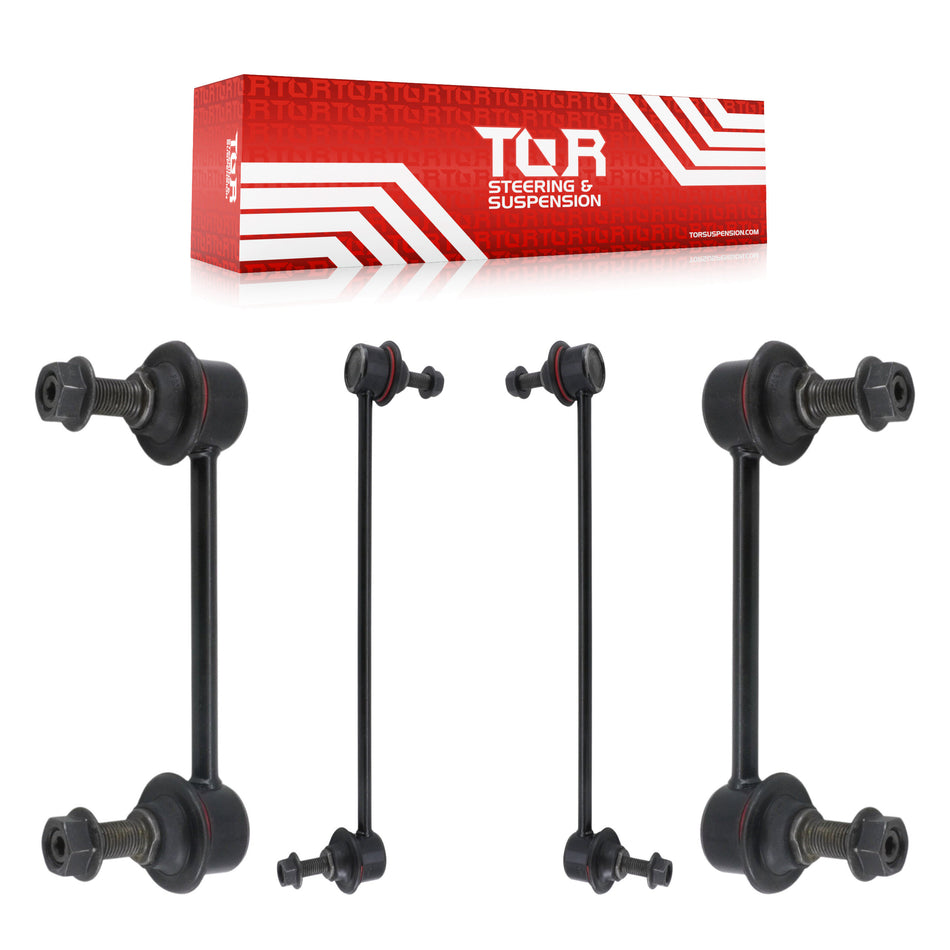 Front Rear Suspension Stabilizer Bar Link Kit For 2000 Volvo V70 FWD KTR-102127