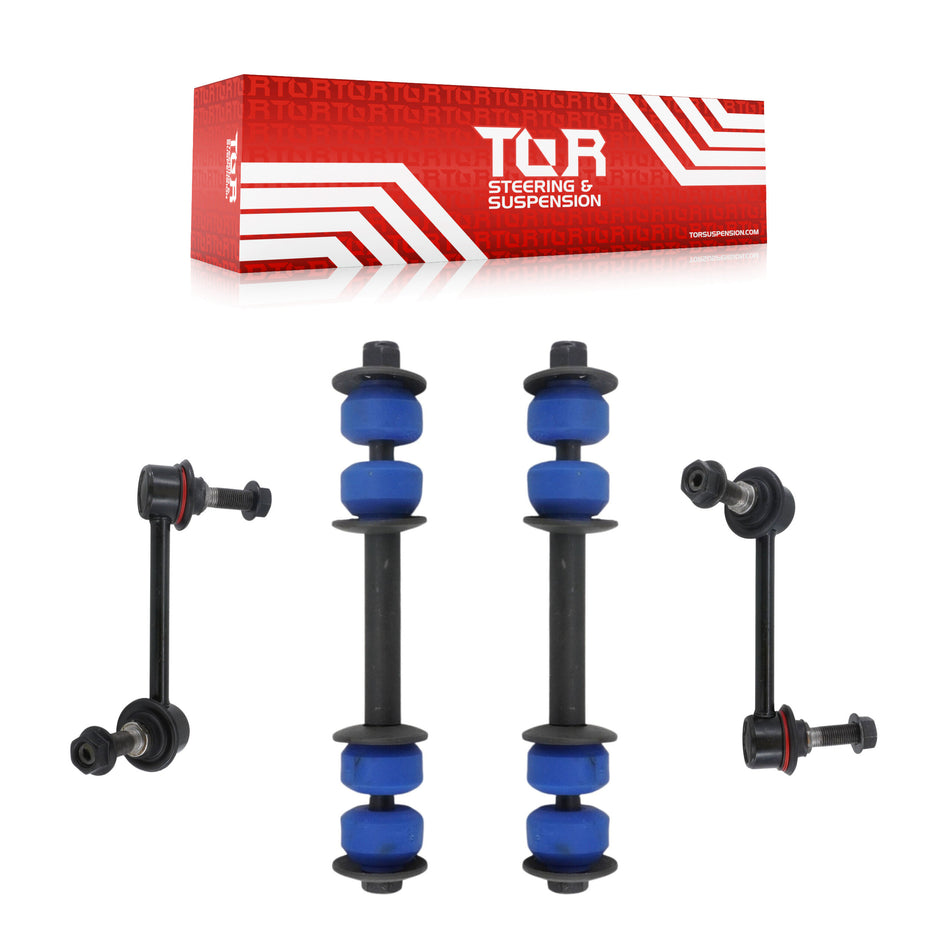 Front Rear Suspension Stabilizer Bar Link Kit For Chevrolet Trailblazer GMC Envoy Saab 9-7x KTR-102195