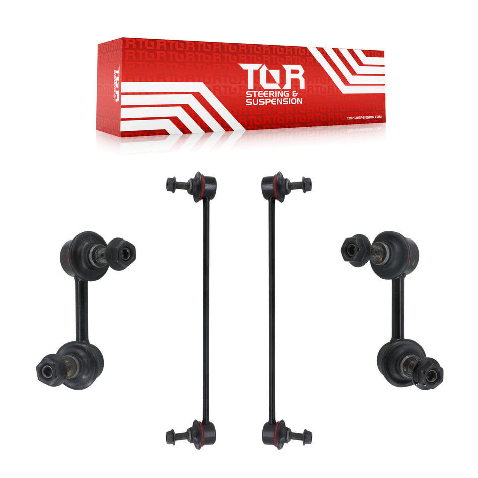 Front Rear Suspension Stabilizer Bar Link Kit For 2013-2014 Honda Fit EV KTR-102204