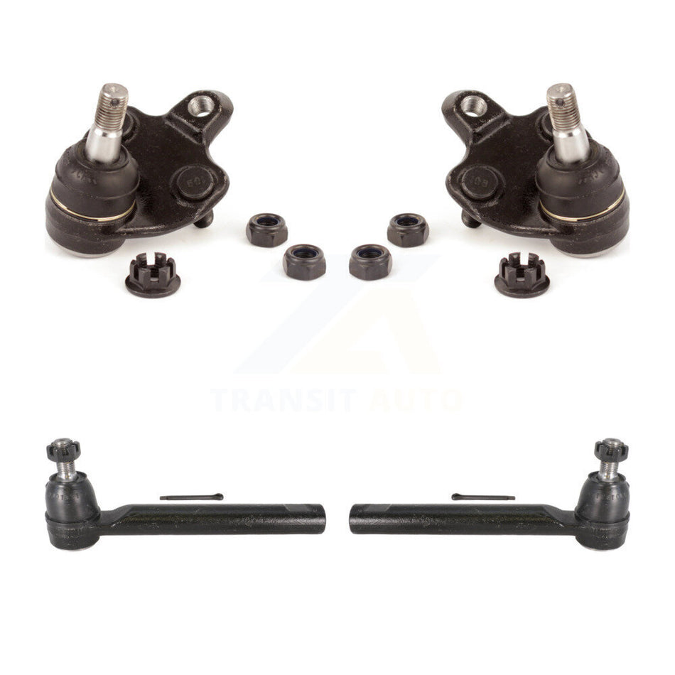 Front Suspension Ball Joint And Tie Rod End Kit For 2009-2013 Toyota Corolla Vehicles Manufactured In Japan KTR-102299