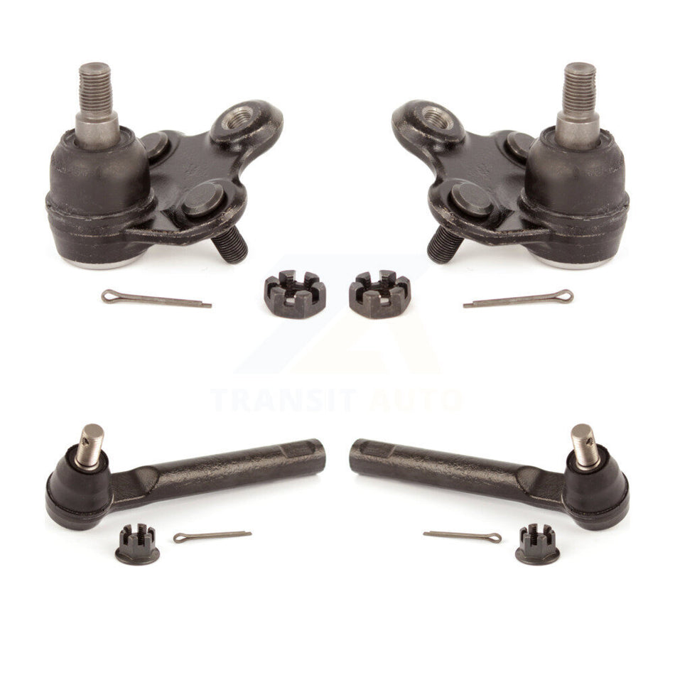 Front Ball Joint & Tie Rod End Kit For 2007-2009 Honda CR-V Vehicles Manufactured In USA KTR-102307