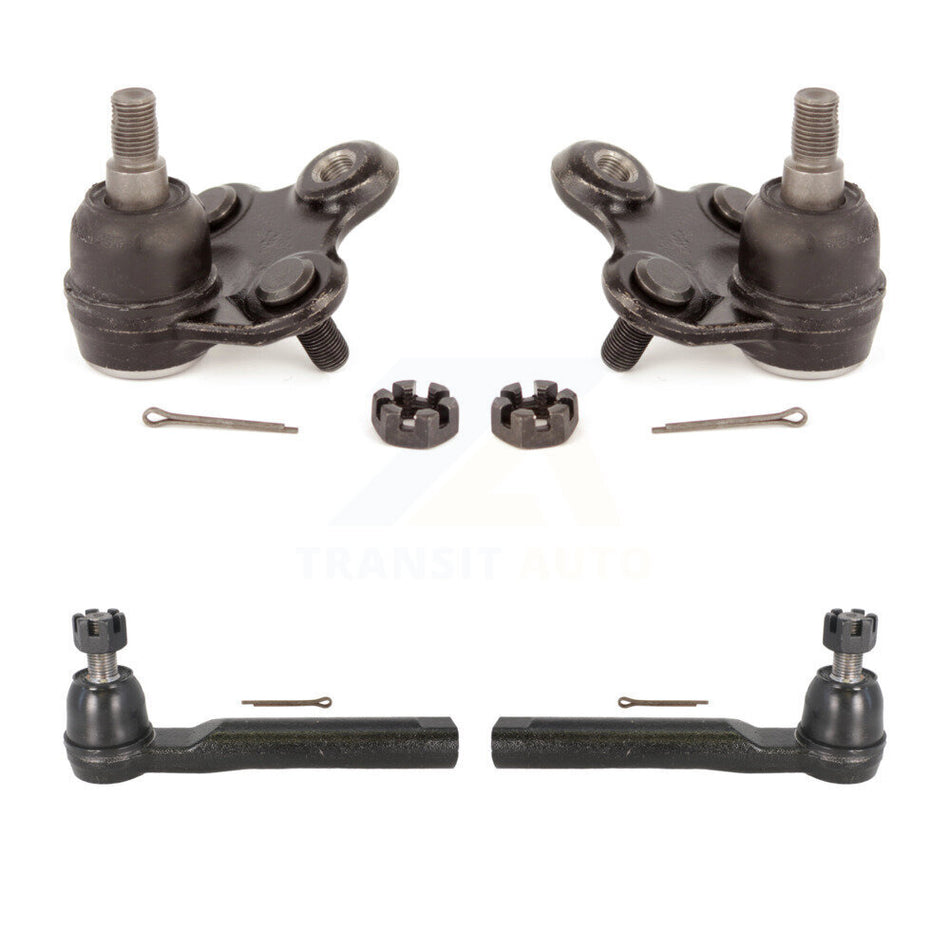 Front Suspension Ball Joint And Tie Rod End Kit For 2007-2012 Acura RDX Bolt-On Type KTR-102309