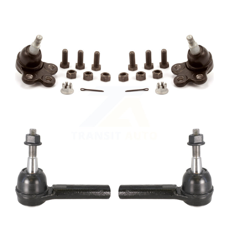 Front Suspension Ball Joint And Tie Rod End Kit For 2010-2017 Chevrolet Equinox GMC Terrain KTR-102326