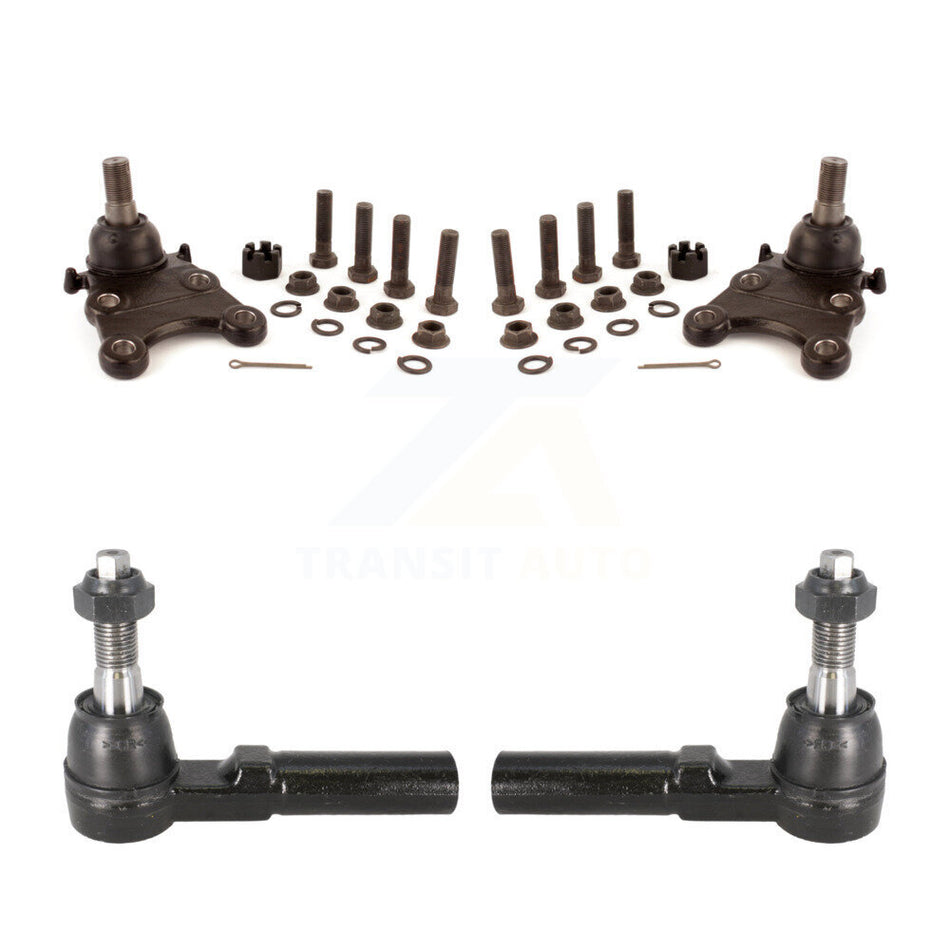 Front Suspension Ball Joint And Tie Rod End Kit For Chevrolet Colorado GMC Canyon Isuzu i-290 i-280 i-370 i-350 KTR-102406