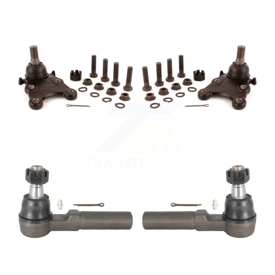 Front Suspension Ball Joint And Tie Rod End Kit For Chevrolet Colorado GMC Canyon Isuzu i-280 i-350 KTR-102408