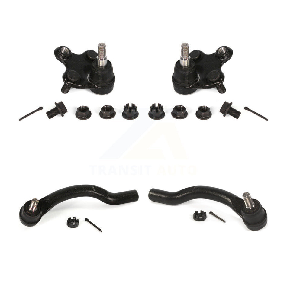 Front Suspension Ball Joint And Tie Rod End Kit For Honda Civic Acura ILX KTR-102476