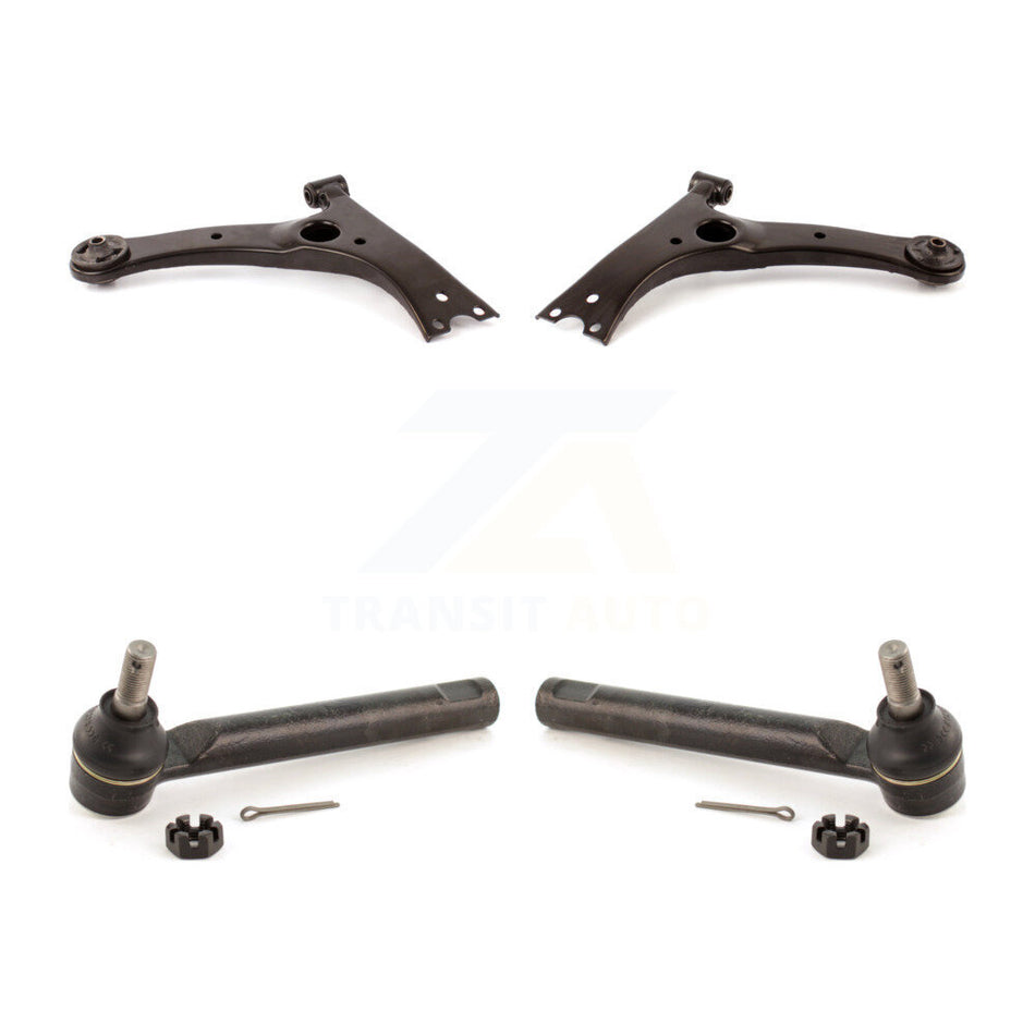 Front Suspension Control Arm And Tie Rod End Kit For 2009-2013 Toyota Corolla Vehicles Manufactured In Japan KTR-102559