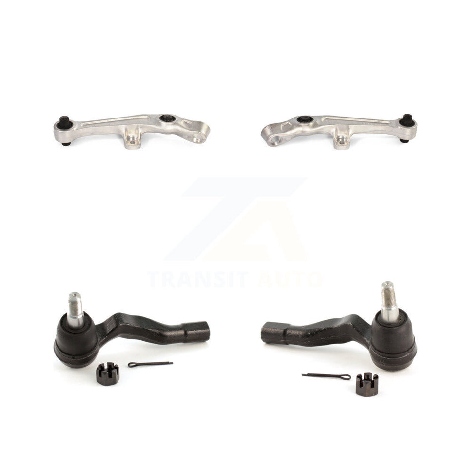 Front Suspension Control Arm And Tie Rod End Kit For 2003-2004 Infiniti G35 Nissan 350Z INFINITI KTR-102574