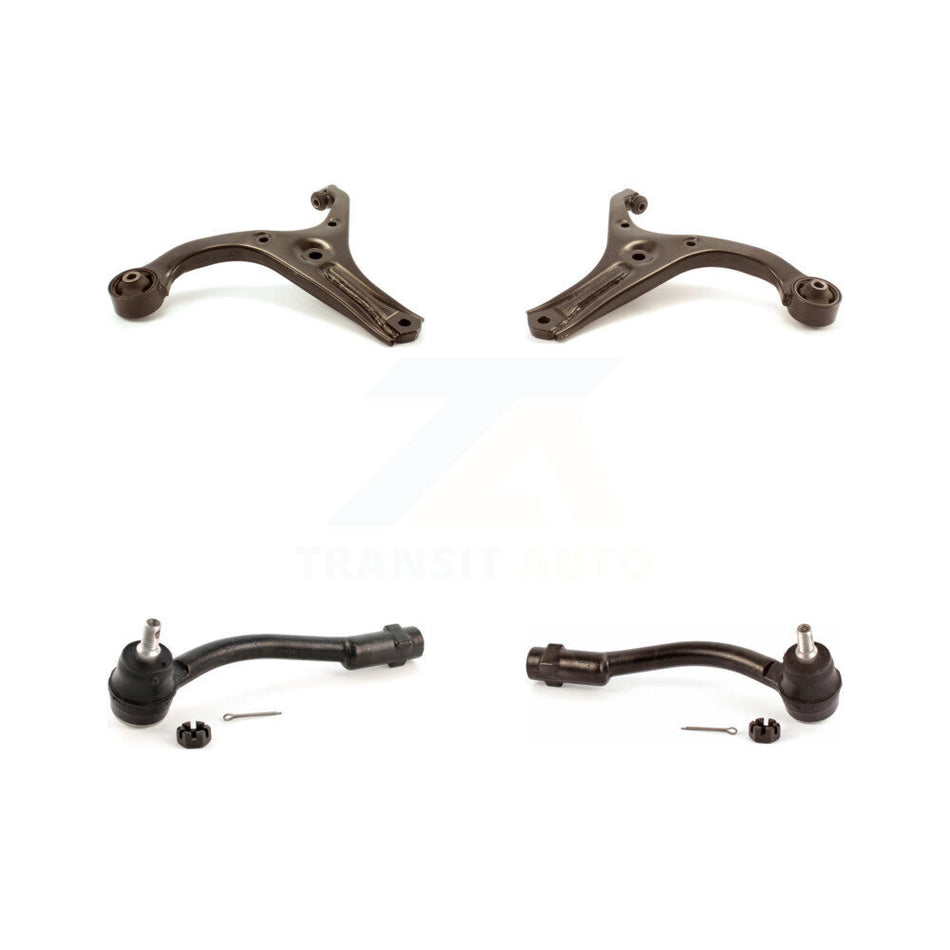 Front Suspension Control Arm And Tie Rod End Kit For 2006-2011 Hyundai Accent KTR-102587