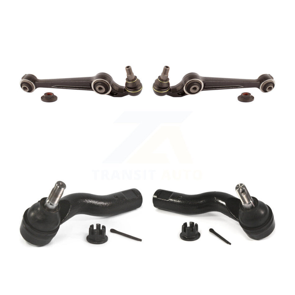 Front Suspension Control Arm Assembly And Tie Rod End Kit For 2010-2012 Ford Fusion 3.5L KTR-102606