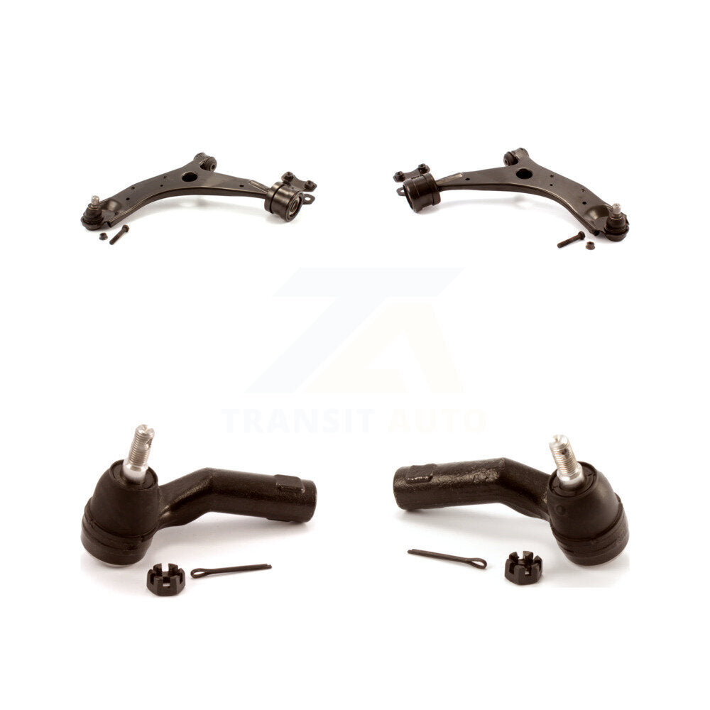 Front Suspension Control Arm Assembly And Tie Rod End Kit For Mazda 3 5 Sport KTR-102629