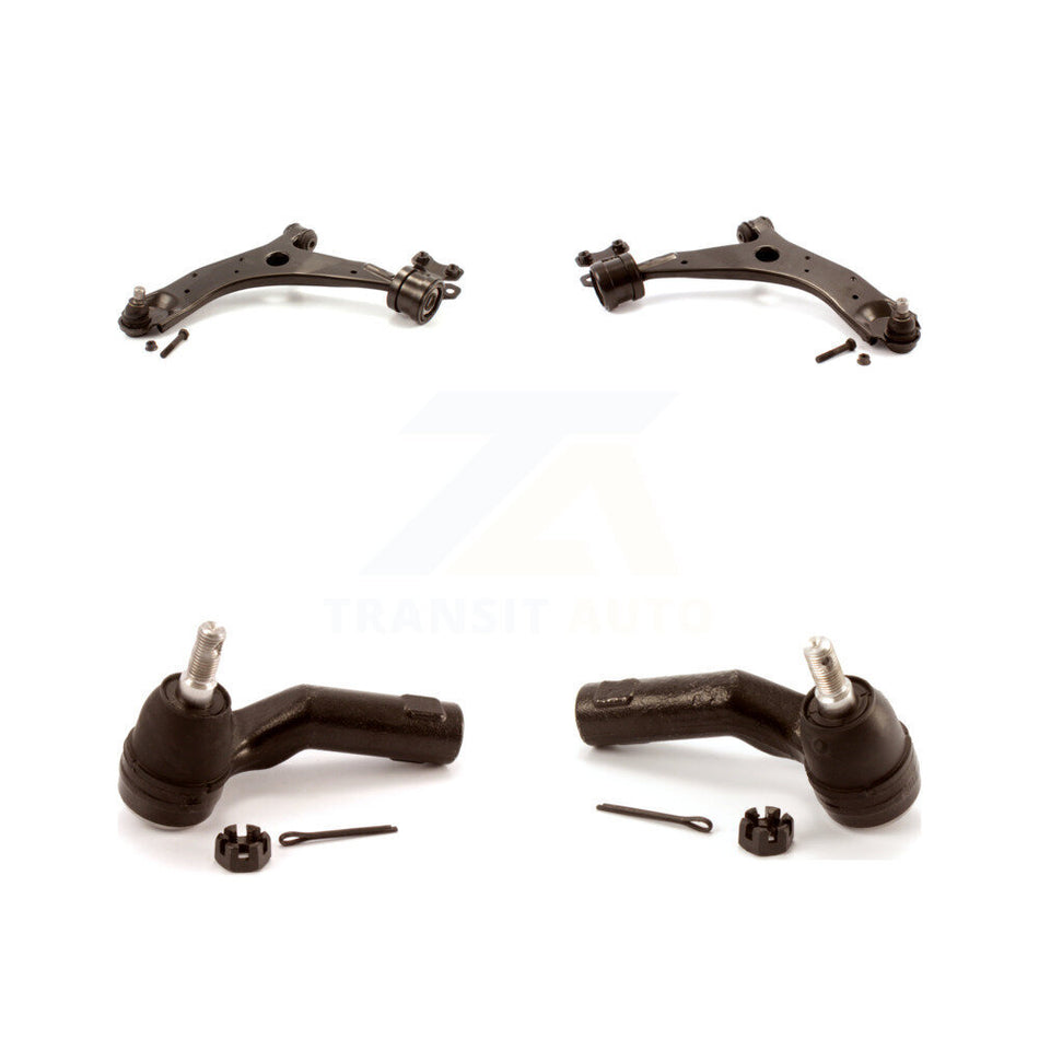 Front Suspension Control Arm Assembly And Tie Rod End Kit For Mazda 3 5 Sport KTR-102629