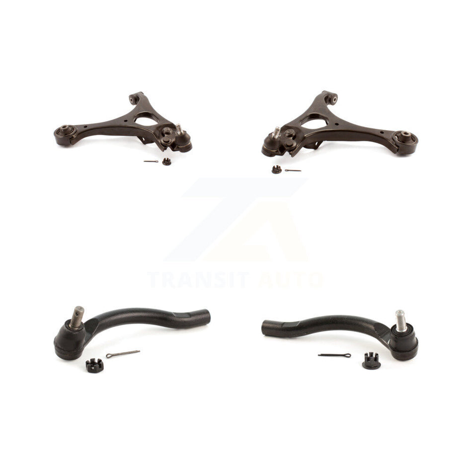 Front Suspension Control Arm Assembly And Tie Rod End Kit For 2006-2011 Honda Civic 1.3L 1.8L KTR-102645