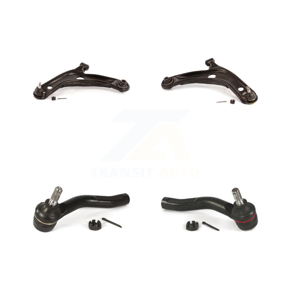 Front Suspension Control Arm Assembly And Tie Rod End Kit For Toyota Yaris Prius C KTR-102652