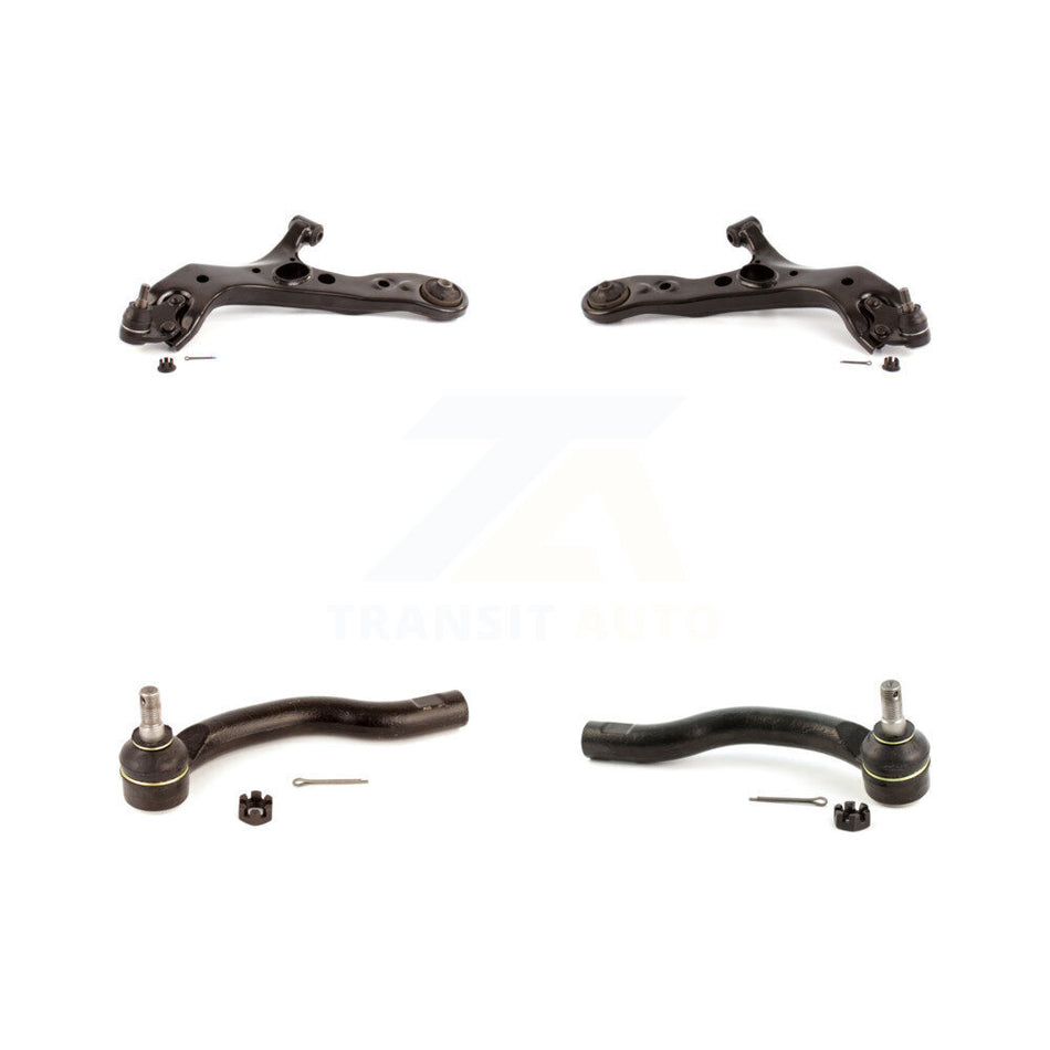 Front Suspension Control Arm Assembly And Tie Rod End Kit For Toyota RAV4 Lexus NX200t NX300 NX300h KTR-102653