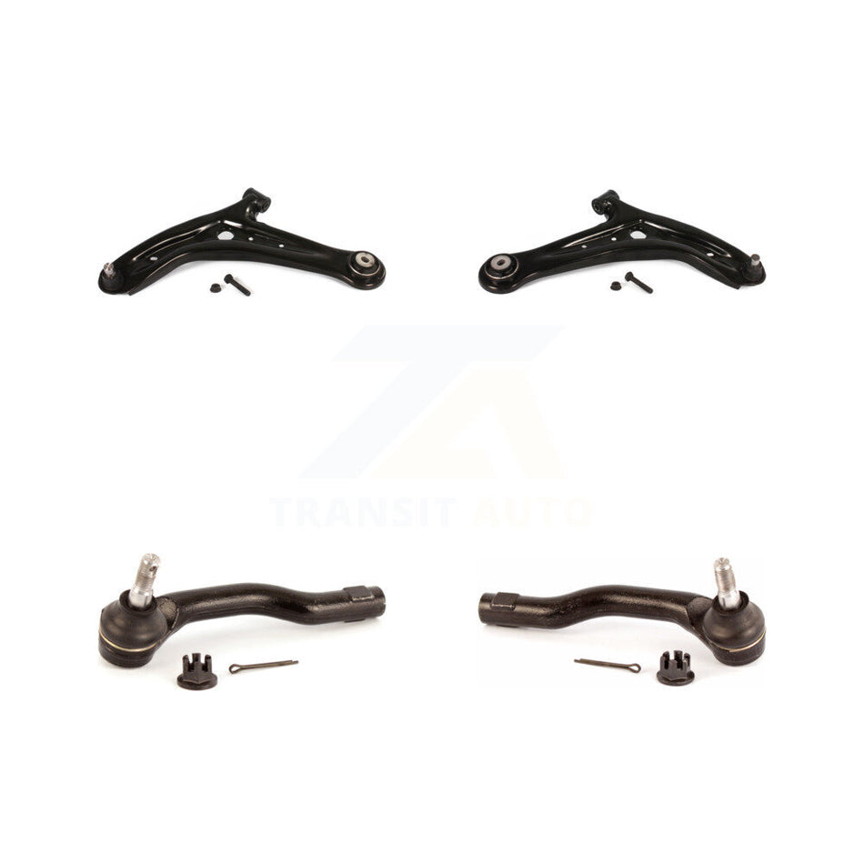 Front Suspension Control Arm Assembly And Tie Rod End Kit For 2011-2014 Mazda 2 KTR-102675