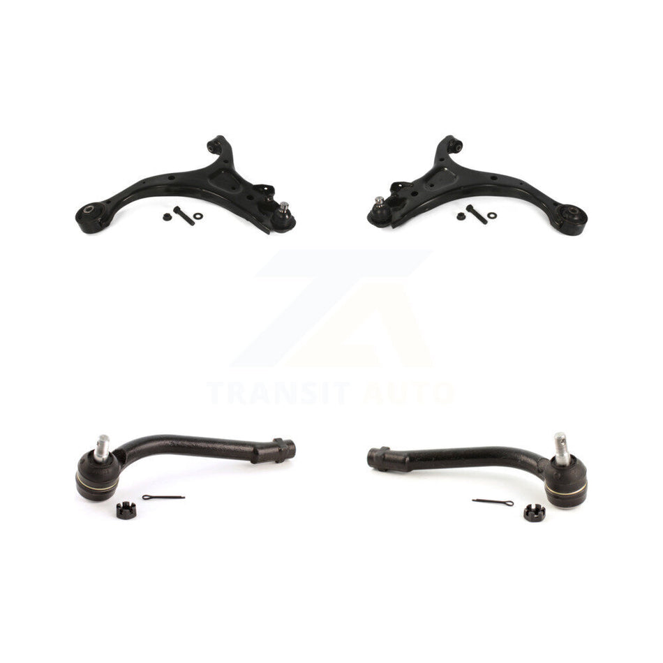 Front Suspension Control Arm Assembly And Tie Rod End Kit For Hyundai Santa Fe Kia Sorento KTR-102676