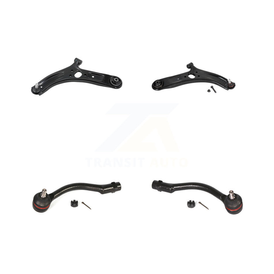 Front Suspension Control Arm Assembly And Tie Rod End Kit For Kia Rio KTR-102678