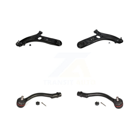 Front Suspension Control Arm Assembly And Tie Rod End Kit For 2012-2017 Hyundai Accent KTR-102694
