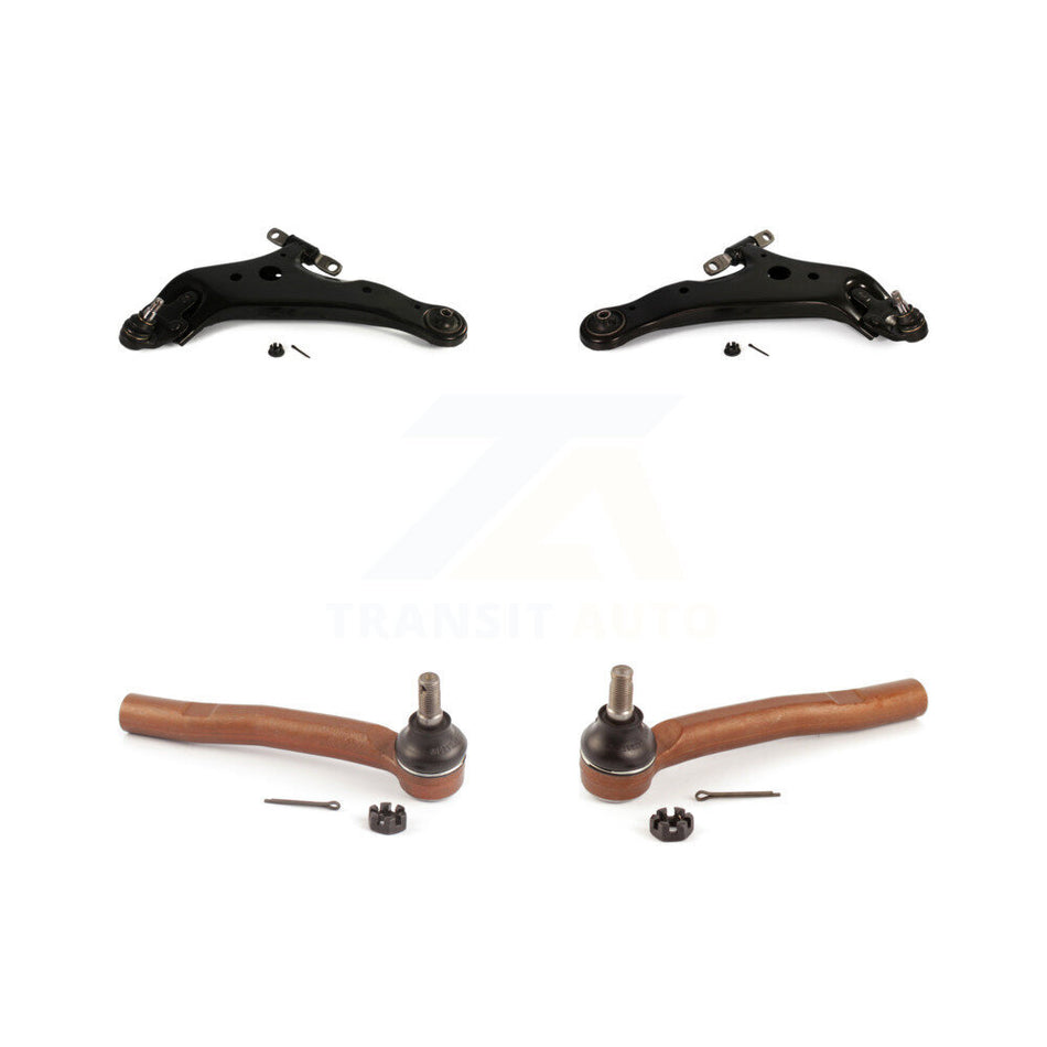 Front Suspension Control Arm Assembly And Tie Rod End Kit For Toyota Highlander Lexus RX350 Venza RX450h KTR-102698