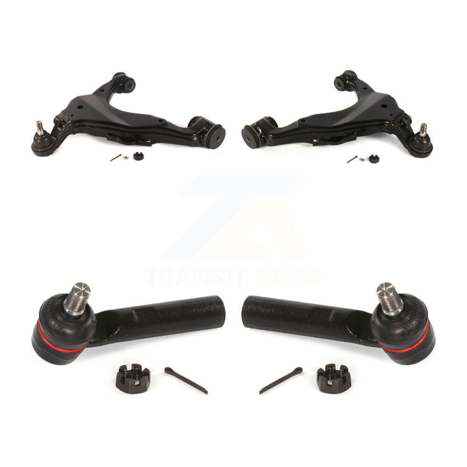 Front Suspension Control Arm Assembly And Tie Rod End Kit For Toyota 4Runner FJ Cruiser Lexus GX470 KTR-102716