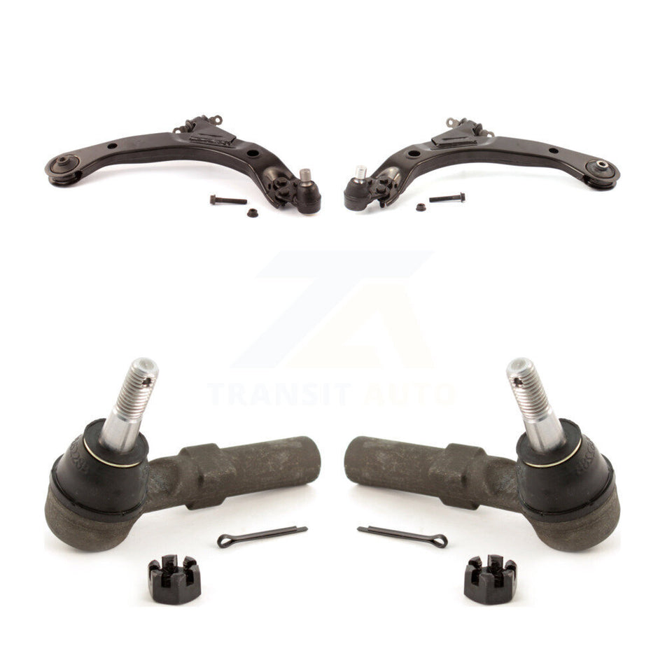 Front Suspension Control Arm Assembly And Tie Rod End Kit For Chevrolet Cobalt Saturn Ion HHR Pontiac G5 Pursuit KTR-102730