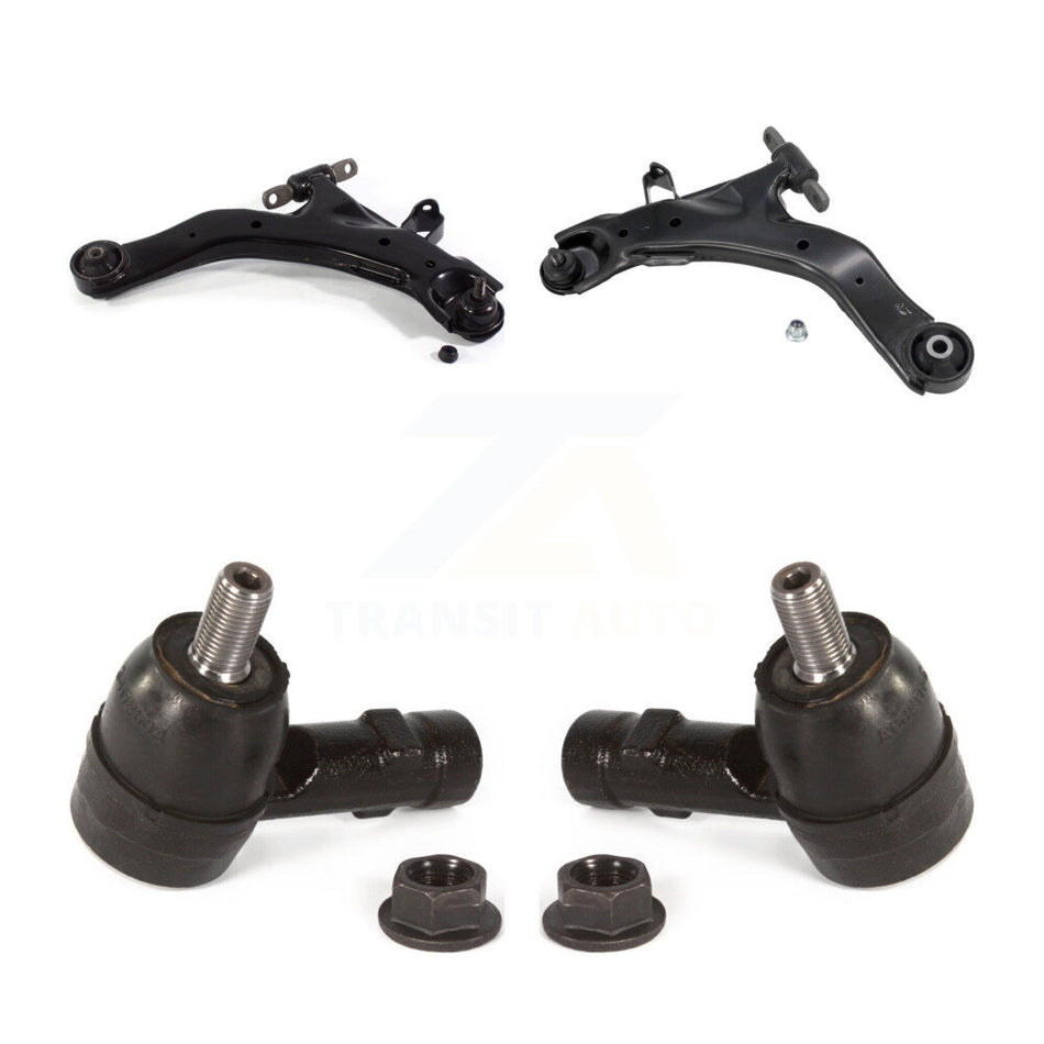 Front Suspension Control Arm Assembly And Tie Rod End Kit For Kia Spectra Hyundai Tiburon Spectra5 KTR-102760