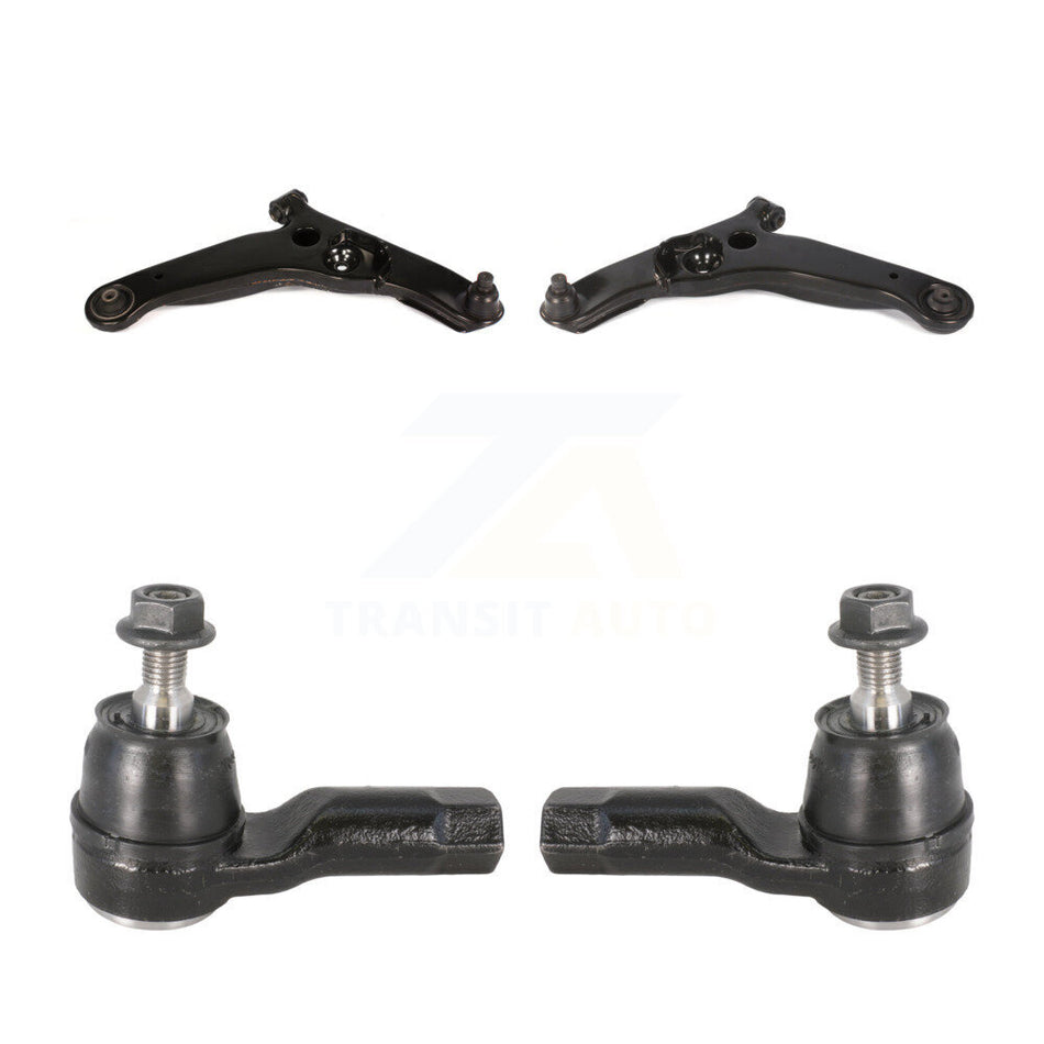 Front Suspension Control Arm Assembly And Tie Rod End Kit For 2003-2006 Mitsubishi Outlander KTR-102761