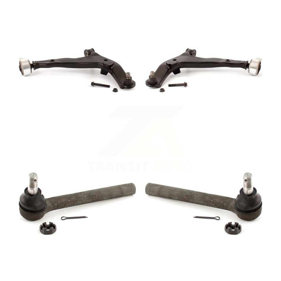 Front Suspension Control Arm Assembly And Tie Rod End Kit For 2005-2007 Nissan Murano KTR-102764