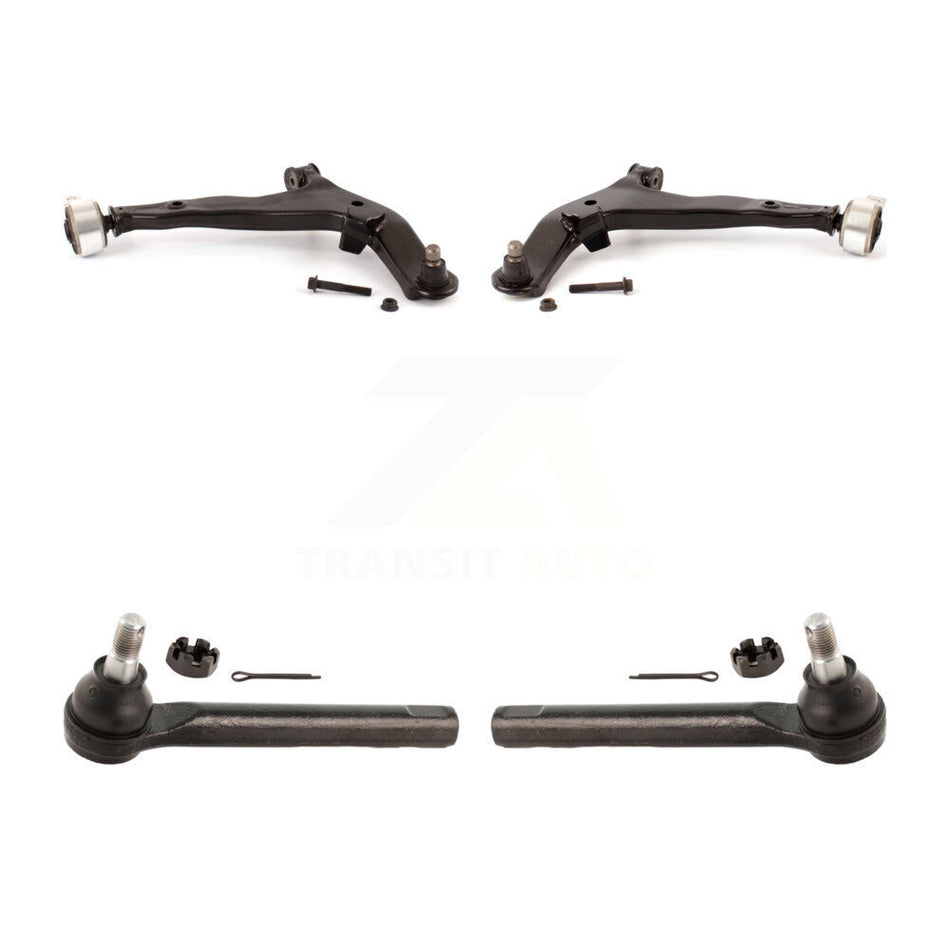 Front Suspension Control Arm Assembly And Tie Rod End Kit For 2003-2004 Nissan Murano KTR-102765