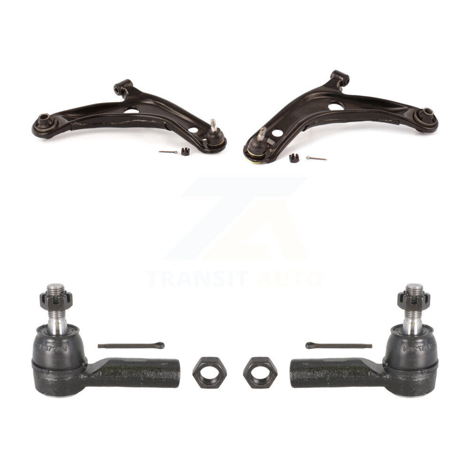 Front Suspension Control Arm Assembly And Tie Rod End Kit For Toyota Yaris Scion xD KTR-102767