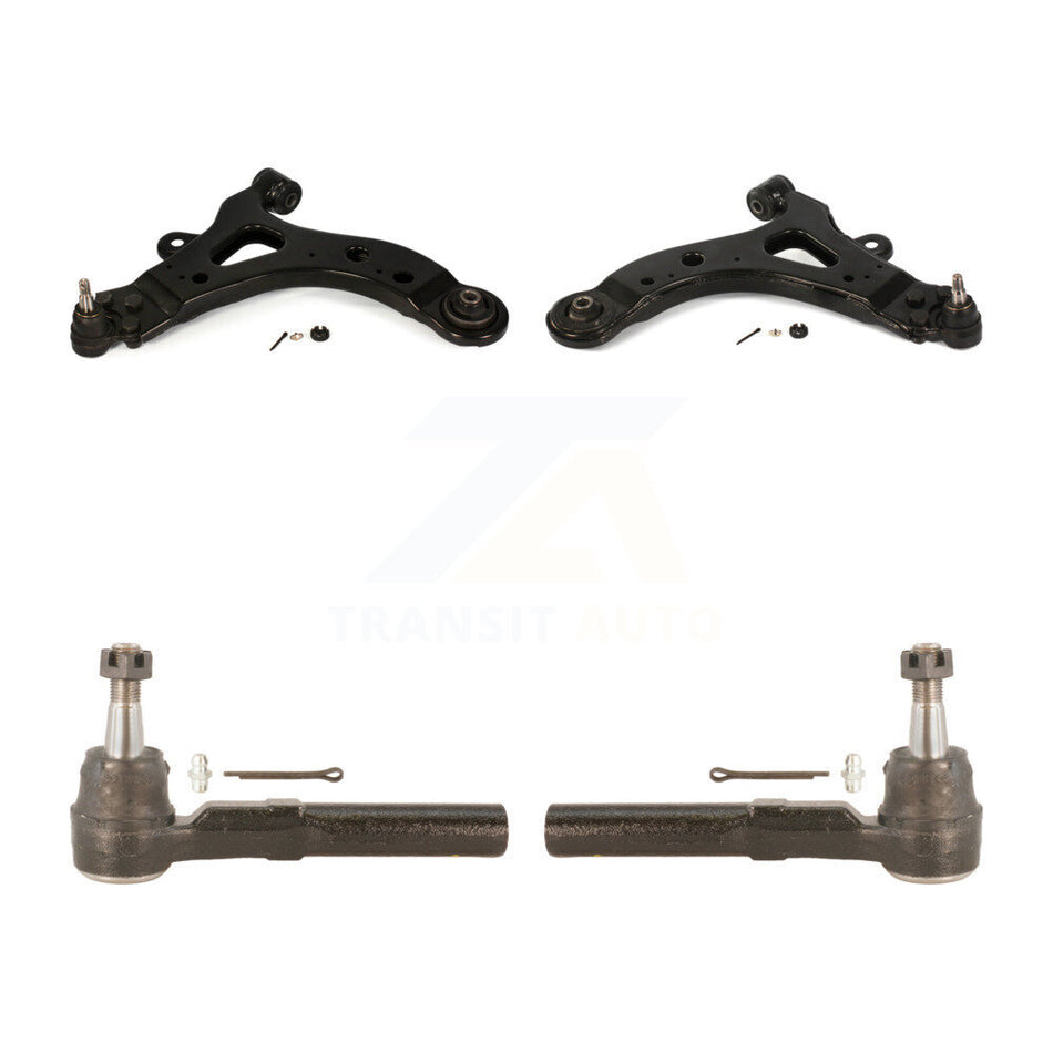 Front Suspension Control Arm Assembly And Tie Rod End Kit For Buick Rendezvous Chevrolet Uplander Pontiac Aztek Montana Terraza Saturn Relay KTR-102780