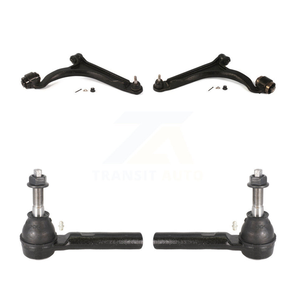 Front Suspension Control Arm Assembly And Tie Rod End Kit For 2004-2008 Chrysler Pacifica KTR-102781