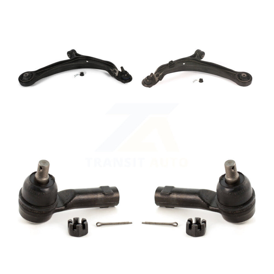 Front Suspension Control Arm Assembly And Tie Rod End Kit For 2011-2017 Honda Odyssey KTR-102787