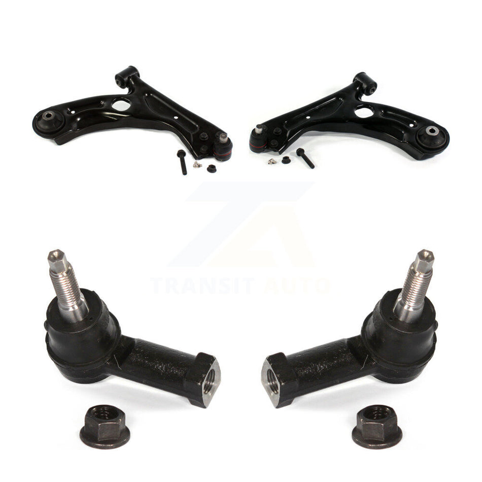 Front Suspension Control Arm Assembly And Tie Rod End Kit For 2012-2019 Chevrolet Sonic KTR-102791