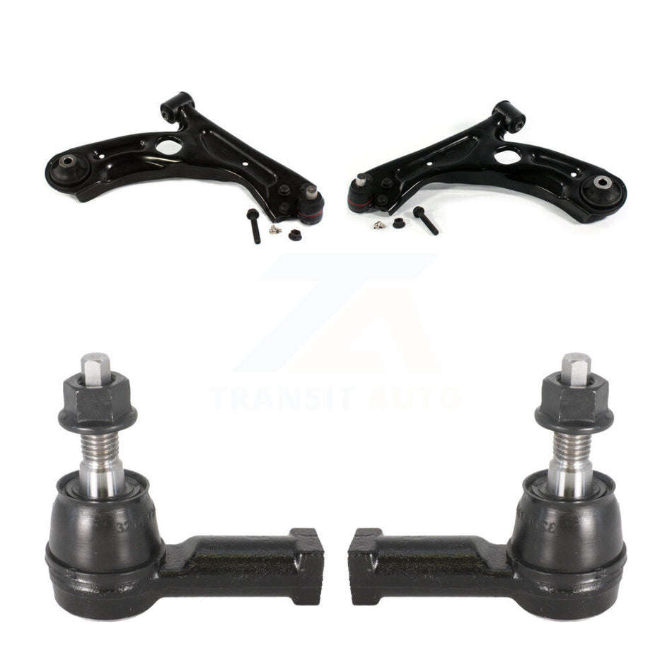 Front Suspension Control Arm Assembly And Tie Rod End Kit For 2012-2019 Chevrolet Sonic KTR-102791