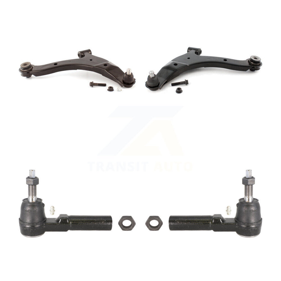 Front Suspension Control Arm Assembly And Tie Rod End Kit For Chrysler PT Cruiser Dodge Neon KTR-102834