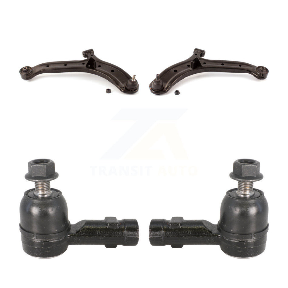 Front Suspension Control Arm Assembly And Tie Rod End Kit For 2000-2005 Hyundai Accent KTR-102839