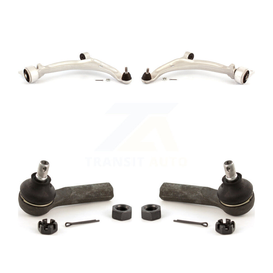 Front Suspension Control Arm Assembly And Tie Rod End Kit For 2005-2006 Nissan Altima KTR-102841