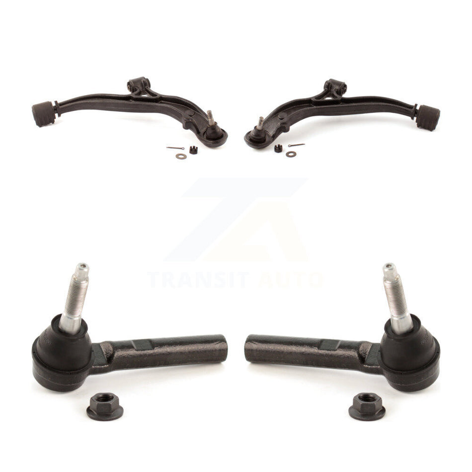Front Suspension Control Arm Assembly And Tie Rod End Kit For Dodge Chrysler Grand Caravan Town & Country Voyager KTR-102842